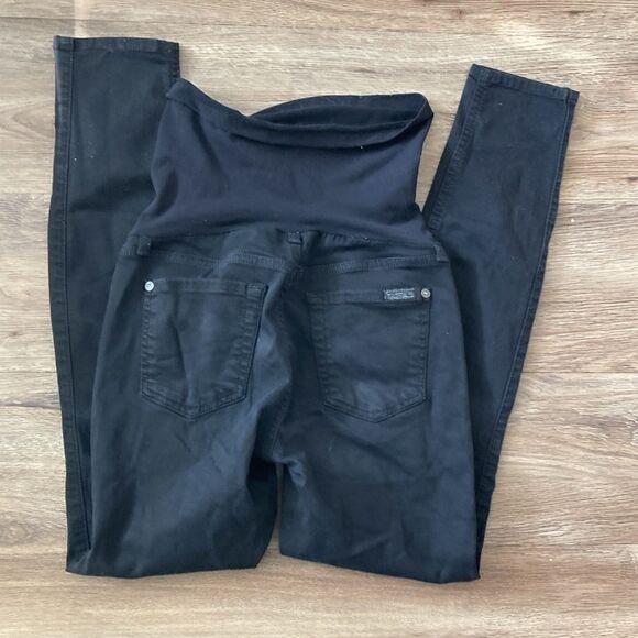 7 For All Mankind Maternity Jeans Sz 25 - Picture 1 of 3